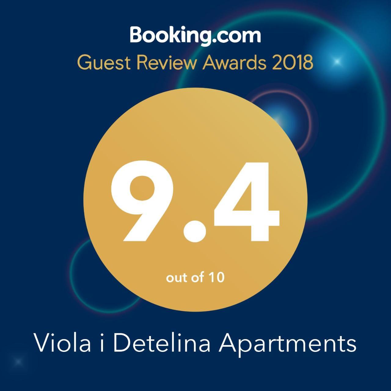 Viola i Detelina Apartments Perucac Exteriör bild
